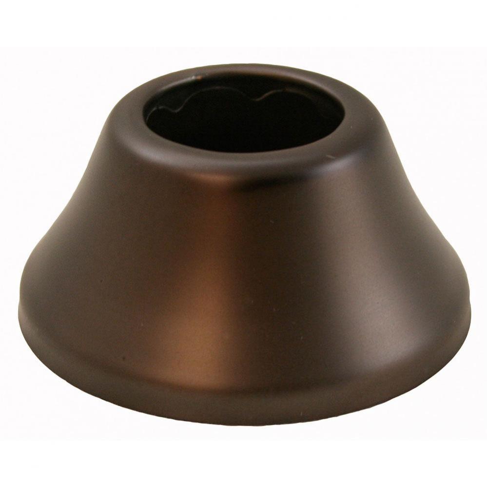 Oil Rubbed Bronze Escutcheon 1-1/4'' Tubular Bell Pattern 3'' OD