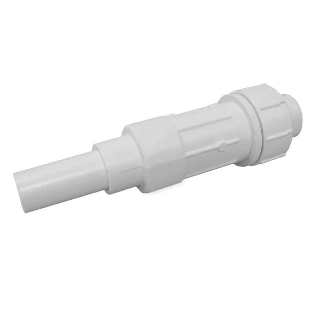 1'' IPS PVC Expansion Coupling, 7-3/4'' Body Length