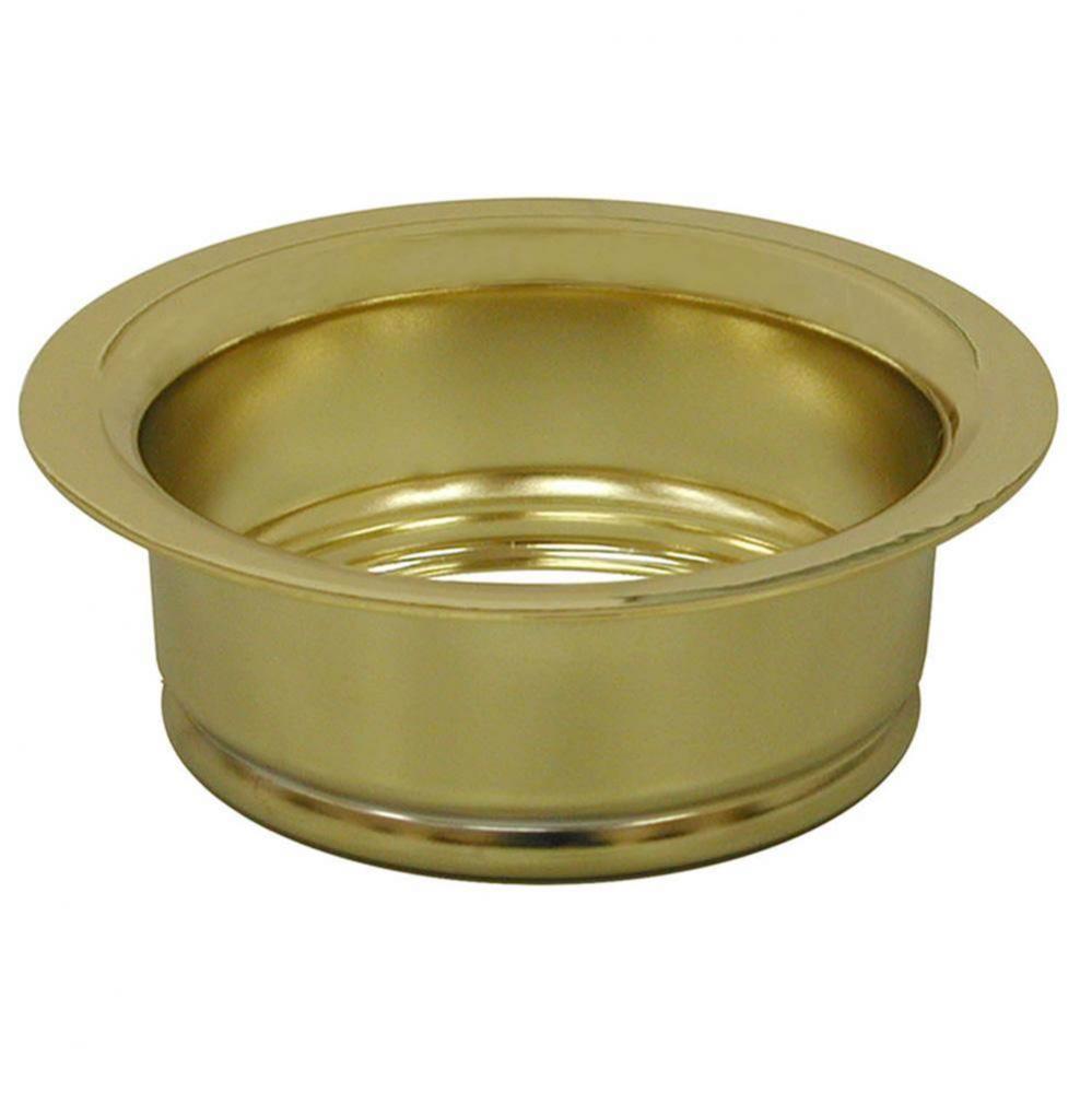 Polished Brass Flange for Disposal Assembly