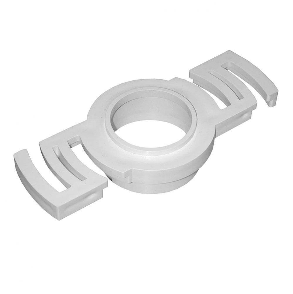 2'' PVC Radial Fit Urinal Flange Kit with Socket Connection