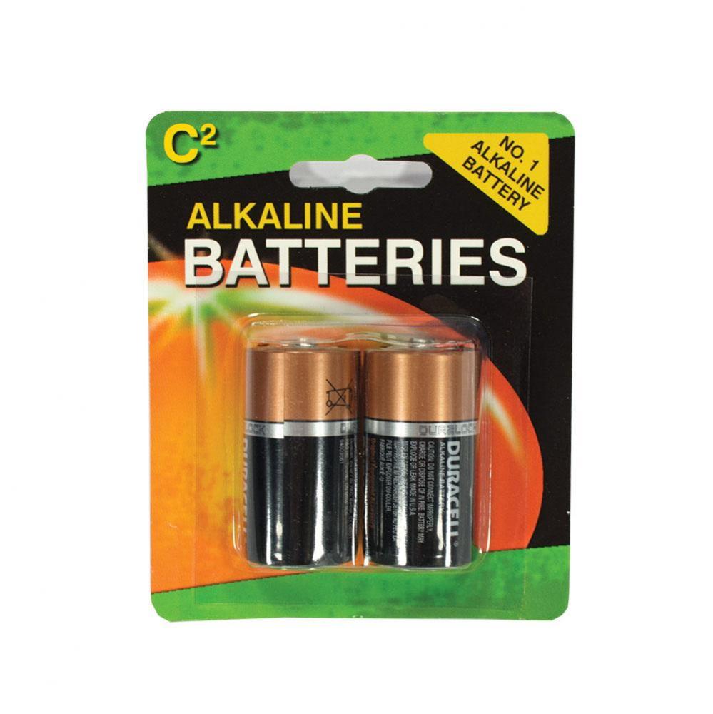 Energizer® Batteries, C Size (2 pack)