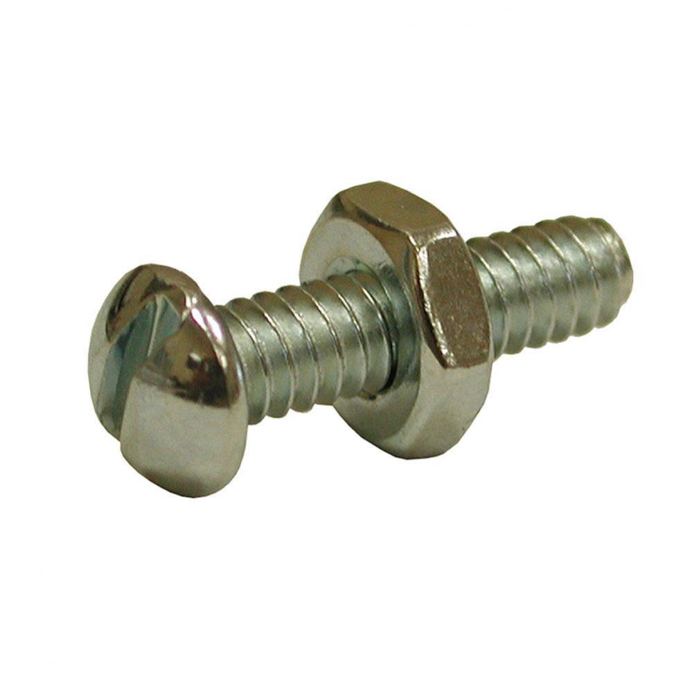 1/4'' x 1-1/4'' Stove Bolt with Nut, 100 pcs.