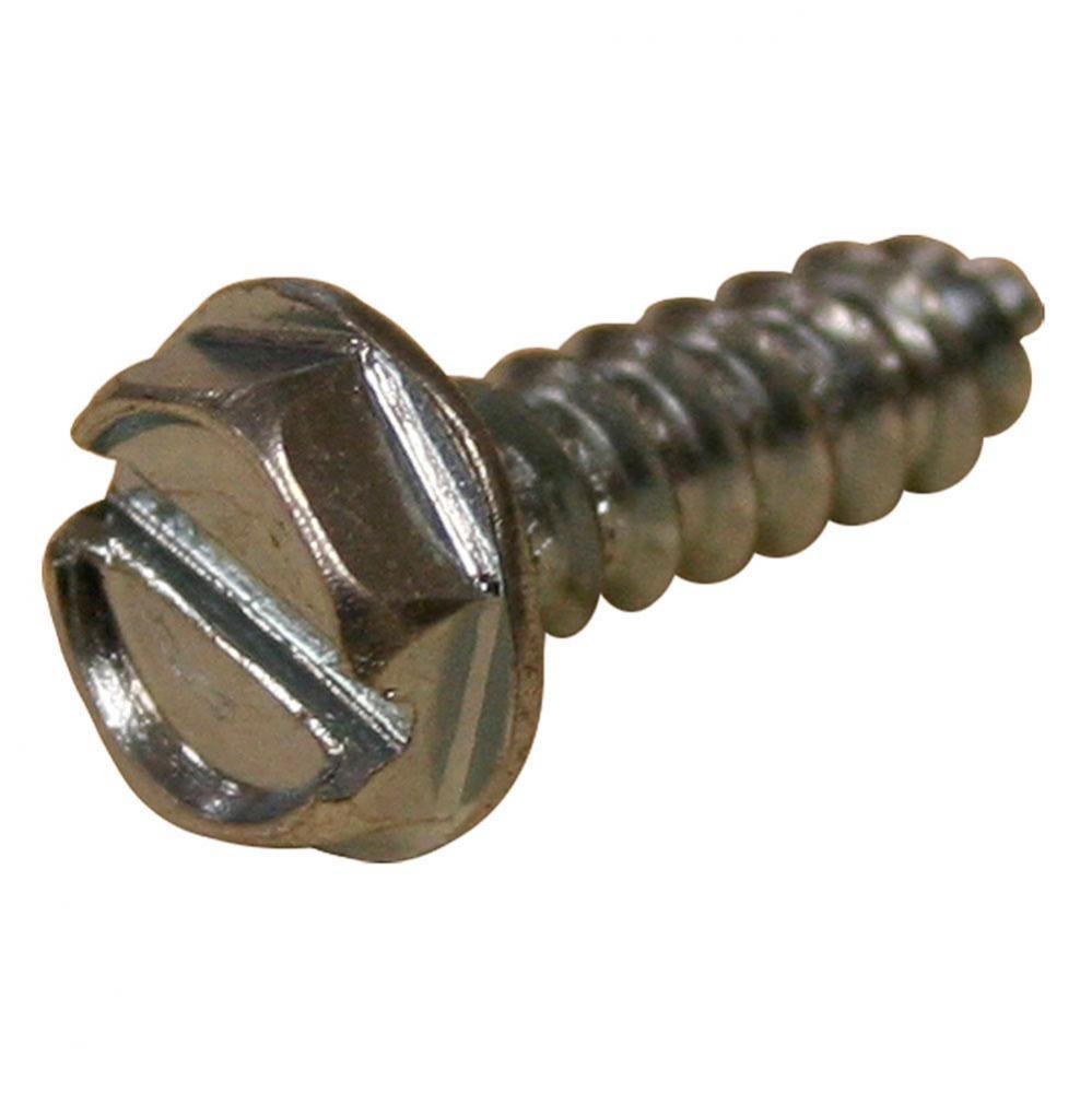 No.8 x 3/4'' Hex Head Tapping Screws, 100 pcs.