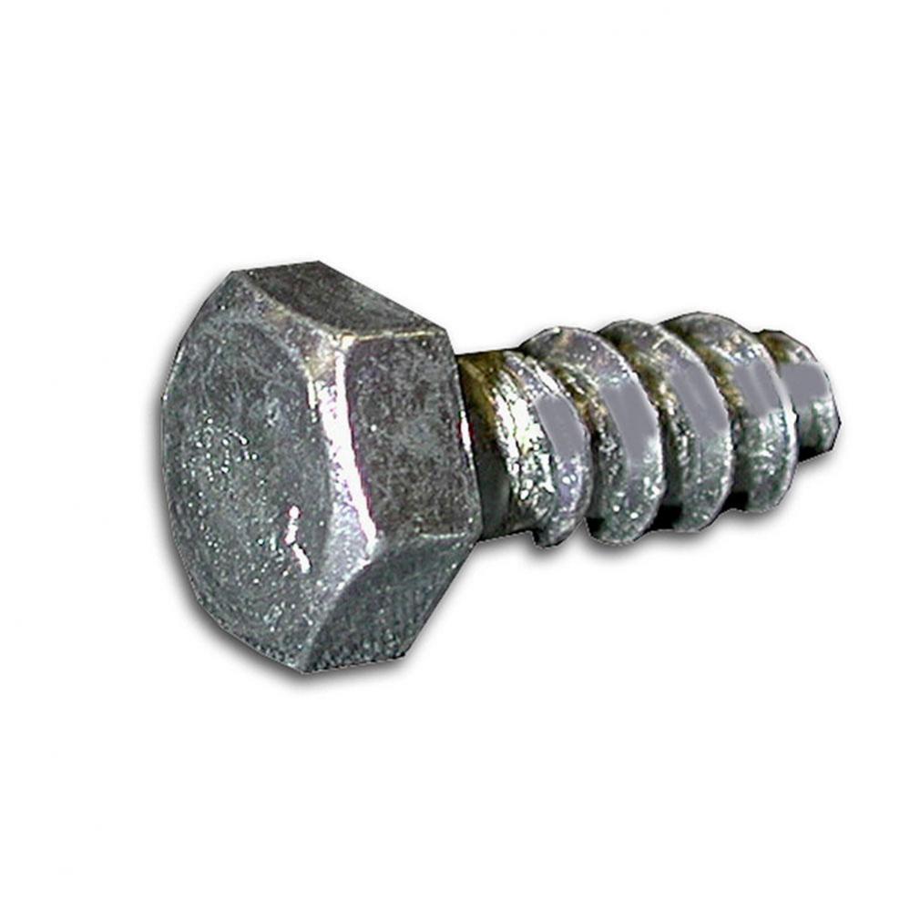 3/8'' x 1'' Hex Lag Screws, 100 pcs.