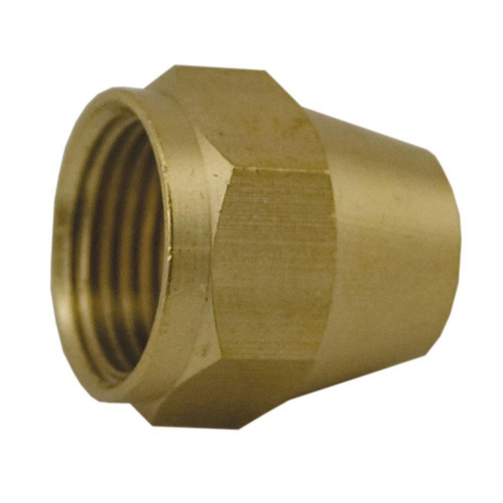 1/4'' Brass Short Flare Nut