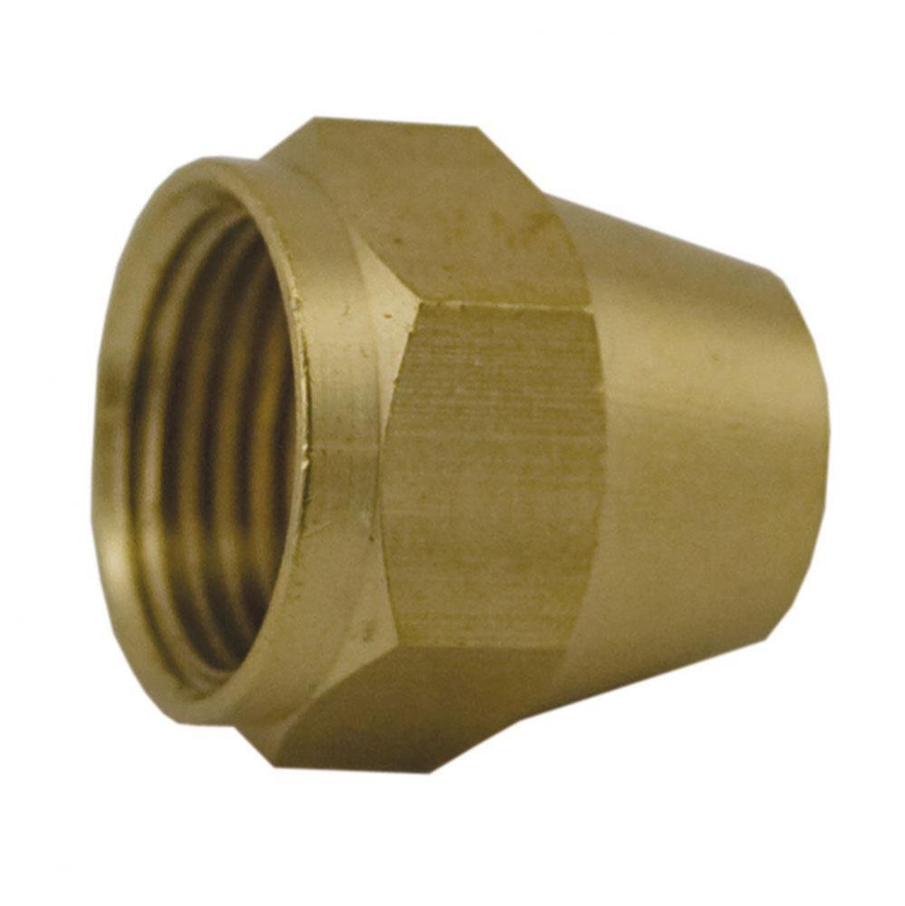 3/8'' Brass Short Flare Nut