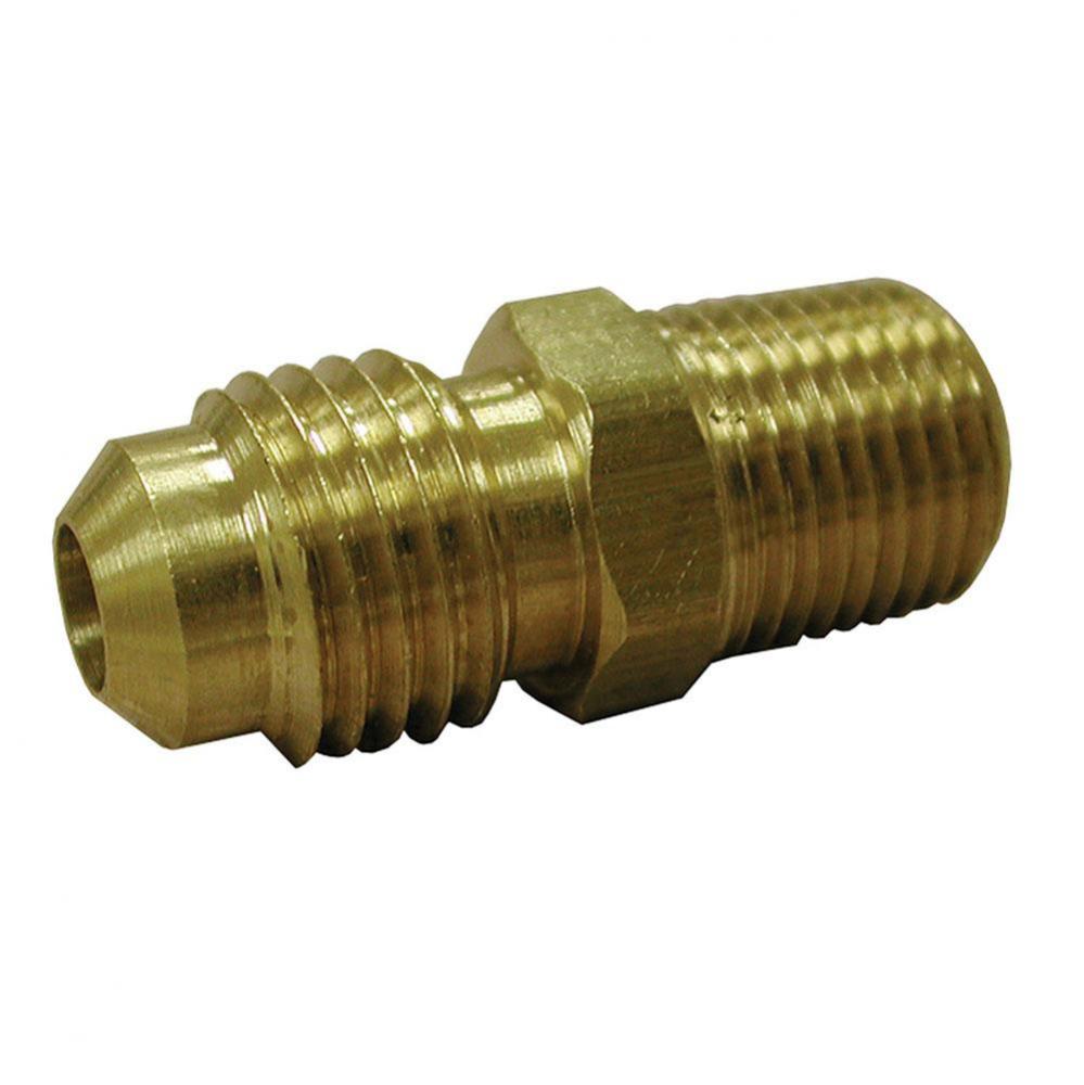 1/4'' x 1/8'' Brass Flare x Male Half Union