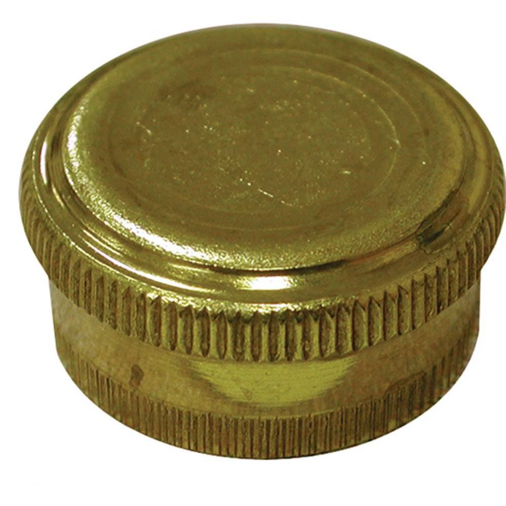 3/4'' Brass Garden Hose Cap with Washer