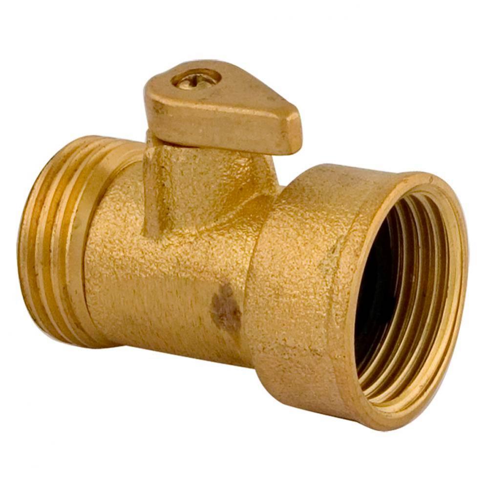 Brass Garden Hose Shut-Off