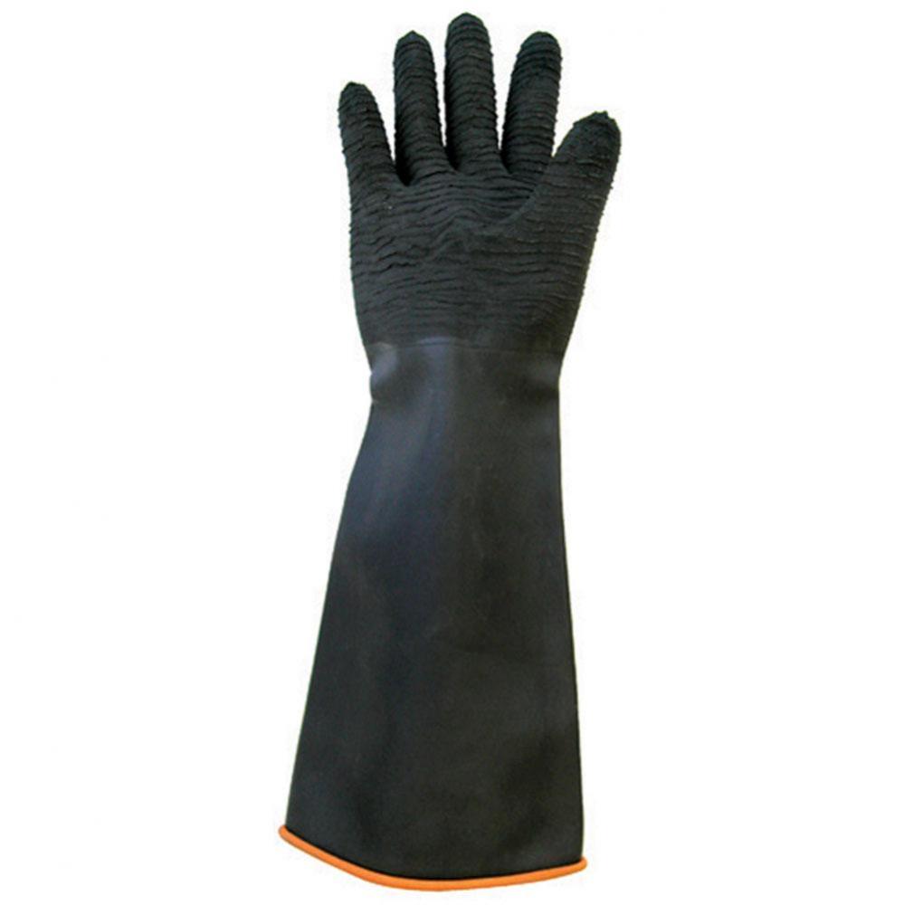 18'' Industrial Rubber Work Gloves, 10 Pairs