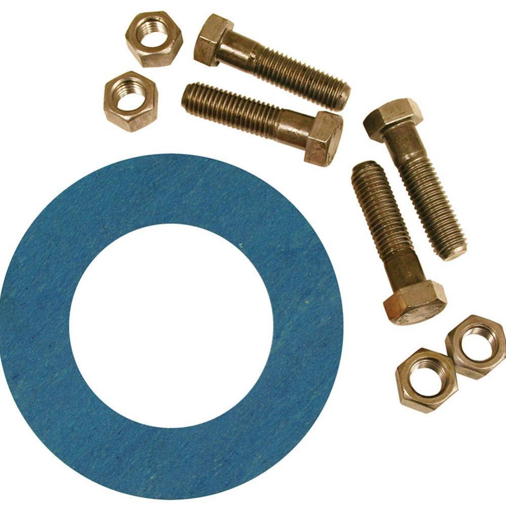 1'' Asbestos-Free Ring Gasket Kit, 1/2'' x 2'' Bolt Size