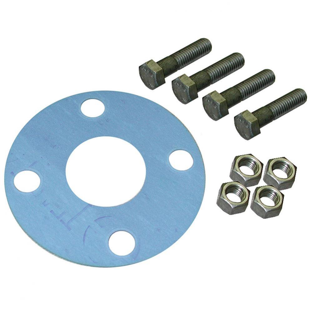 1-1/2'' Asbestos-Free Full Face Gasket, 1/2'' x 2-1/4'' Bolt Size