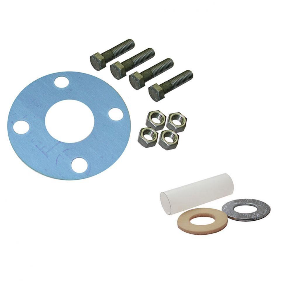 2''Asbestos-Free Full Face Gasket Kit with Insulation Kit, 5/8'' x 2-3/4'