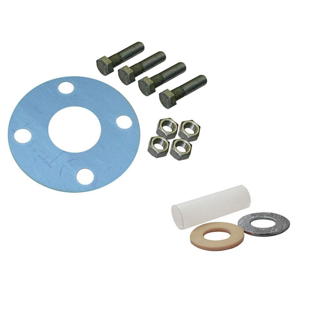 3''Asbestos-Free Full Face Gasket Kit with Insulation Kit, 5/8'' x 3'&apo