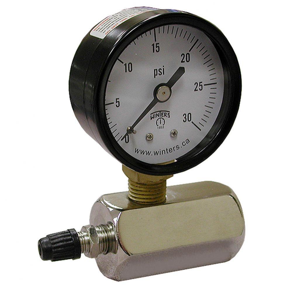 15 lb. Gas Test Gauge Assembly