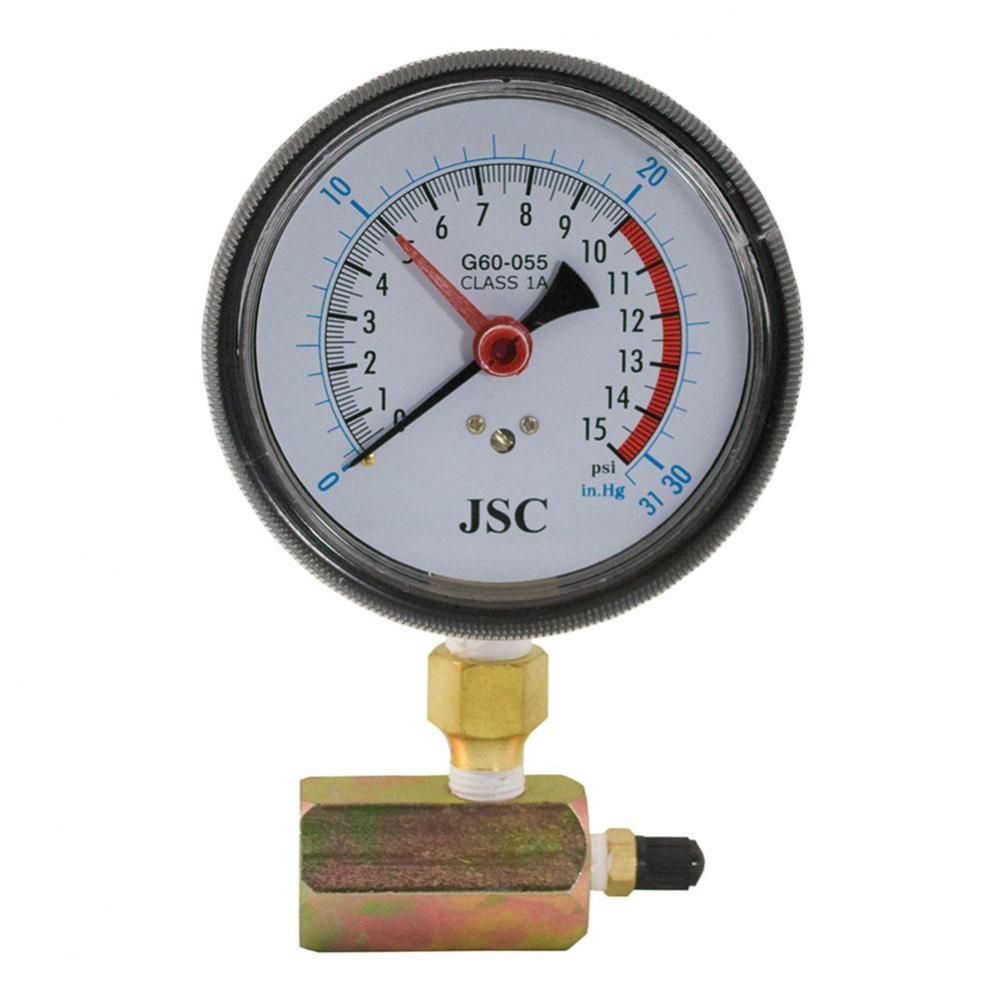 15 lb. Gas Test Gauge Assembly