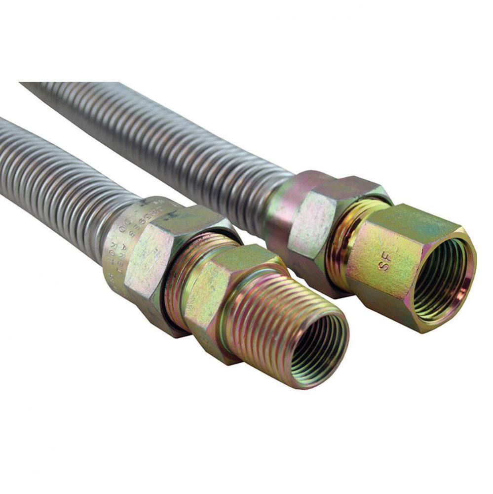 3/8'' OD (1/4'' ID) X 48'' Long, 3/8'' Female Pipe Thread