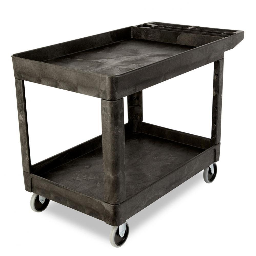 24 X 36 2 LIPPED SHELF UTILITY CART