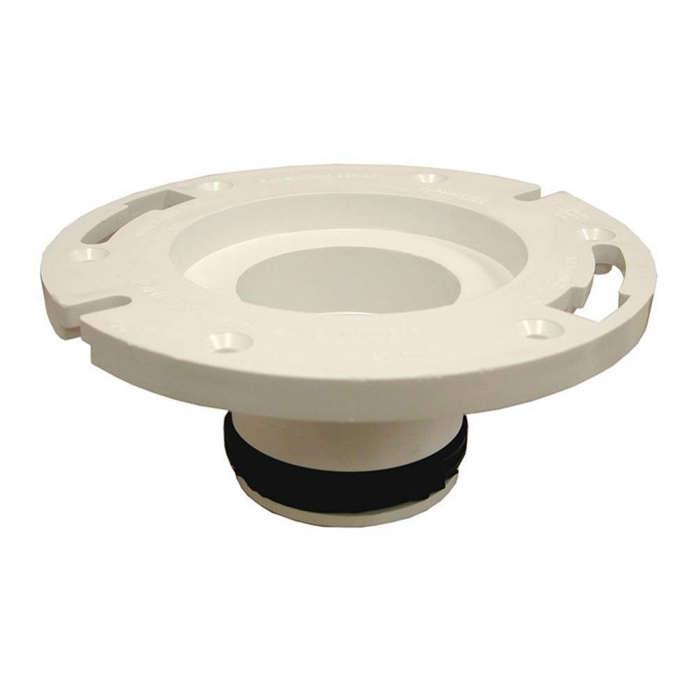 4X3 Pvc Two-Finger Closet Flange