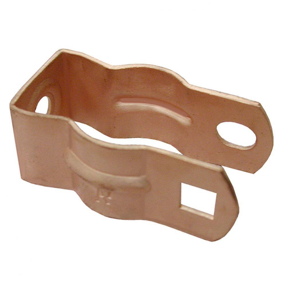 1/2'' - 3/8'' Rigid (No.0) Conduit Hanger, Copper Plated, Carton of 100