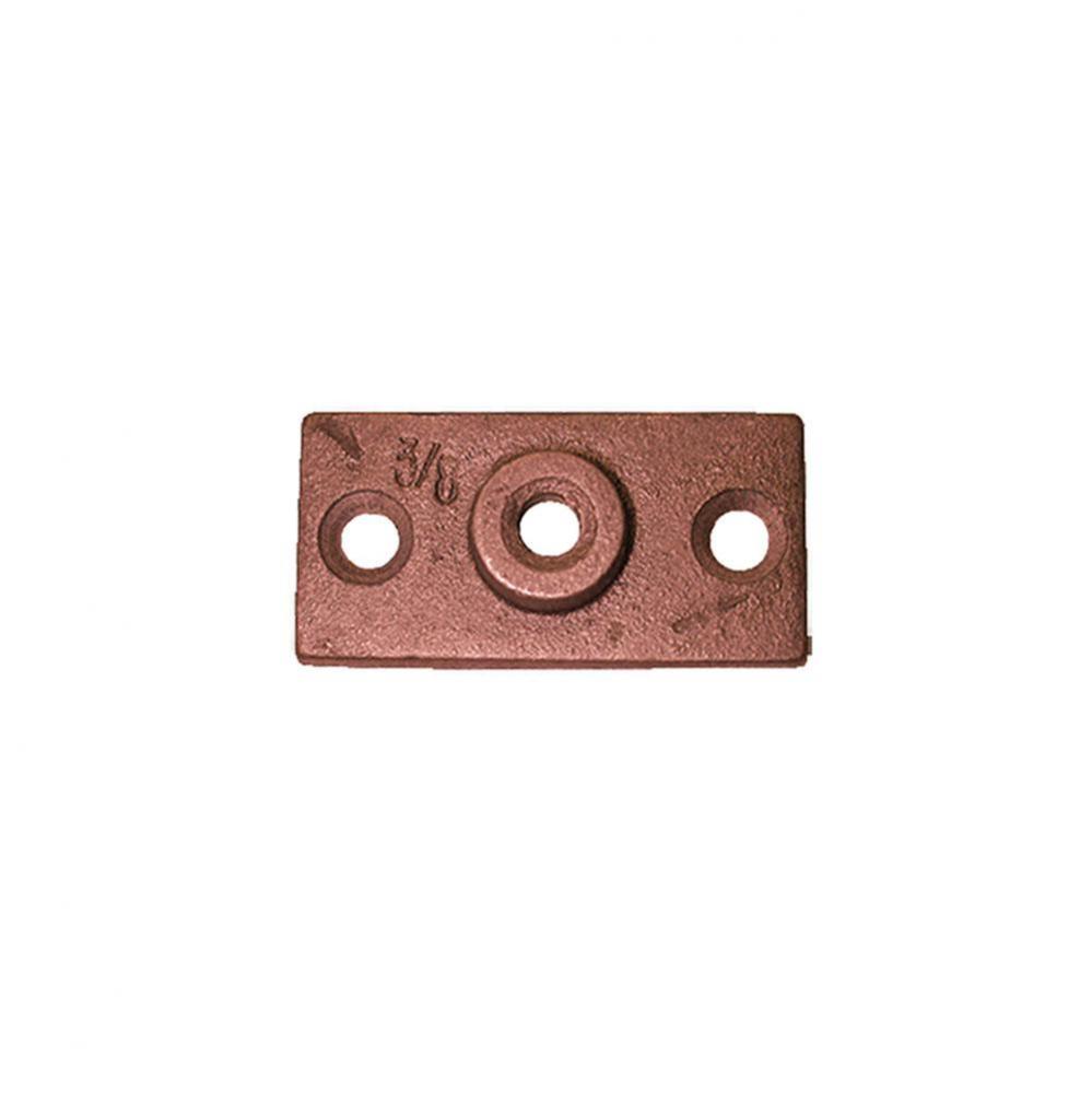 1/2'' Ceiling Flange, Copper Finish