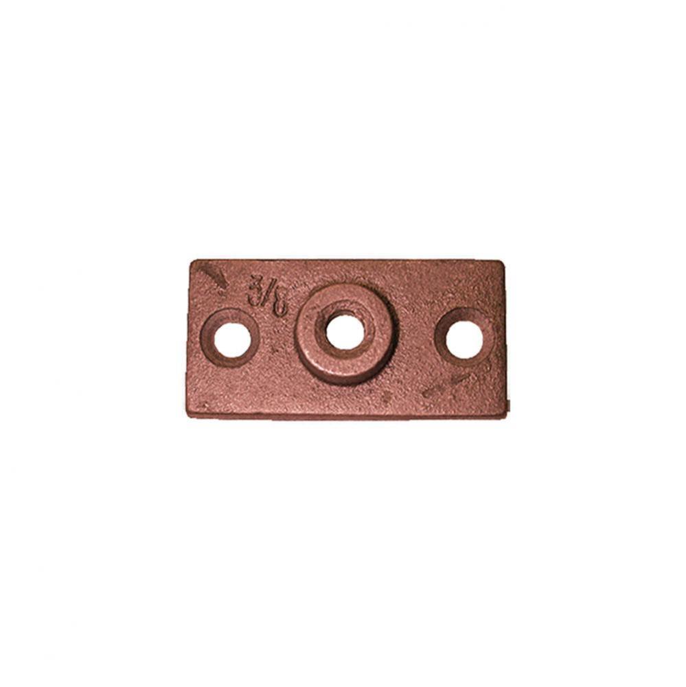 3/8'' Ceiling Flange, Copper Finish