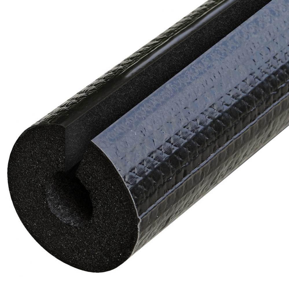 3/4'' ID (5/8'' CTS) Titan Pre-Slit UV Resistant Rubber Pipe Insulation, 1/2&a