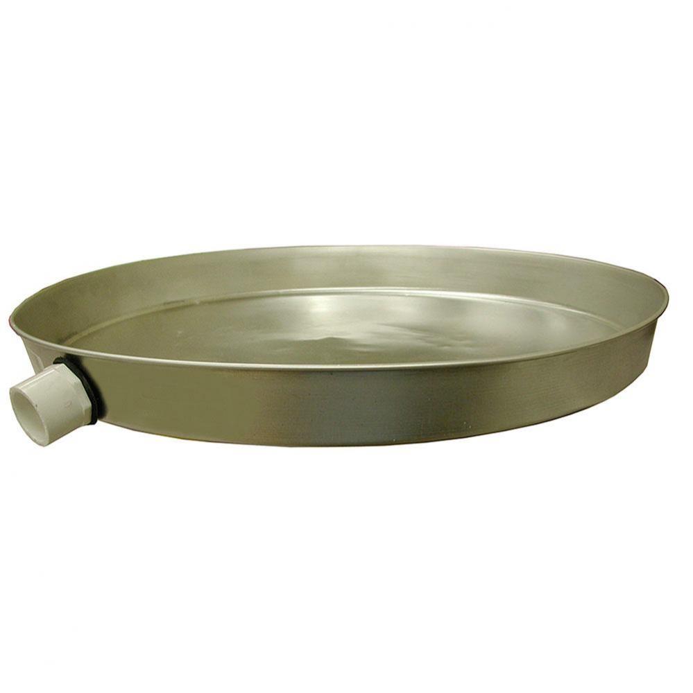 22'' Round Aluminum Water Heater Pan
