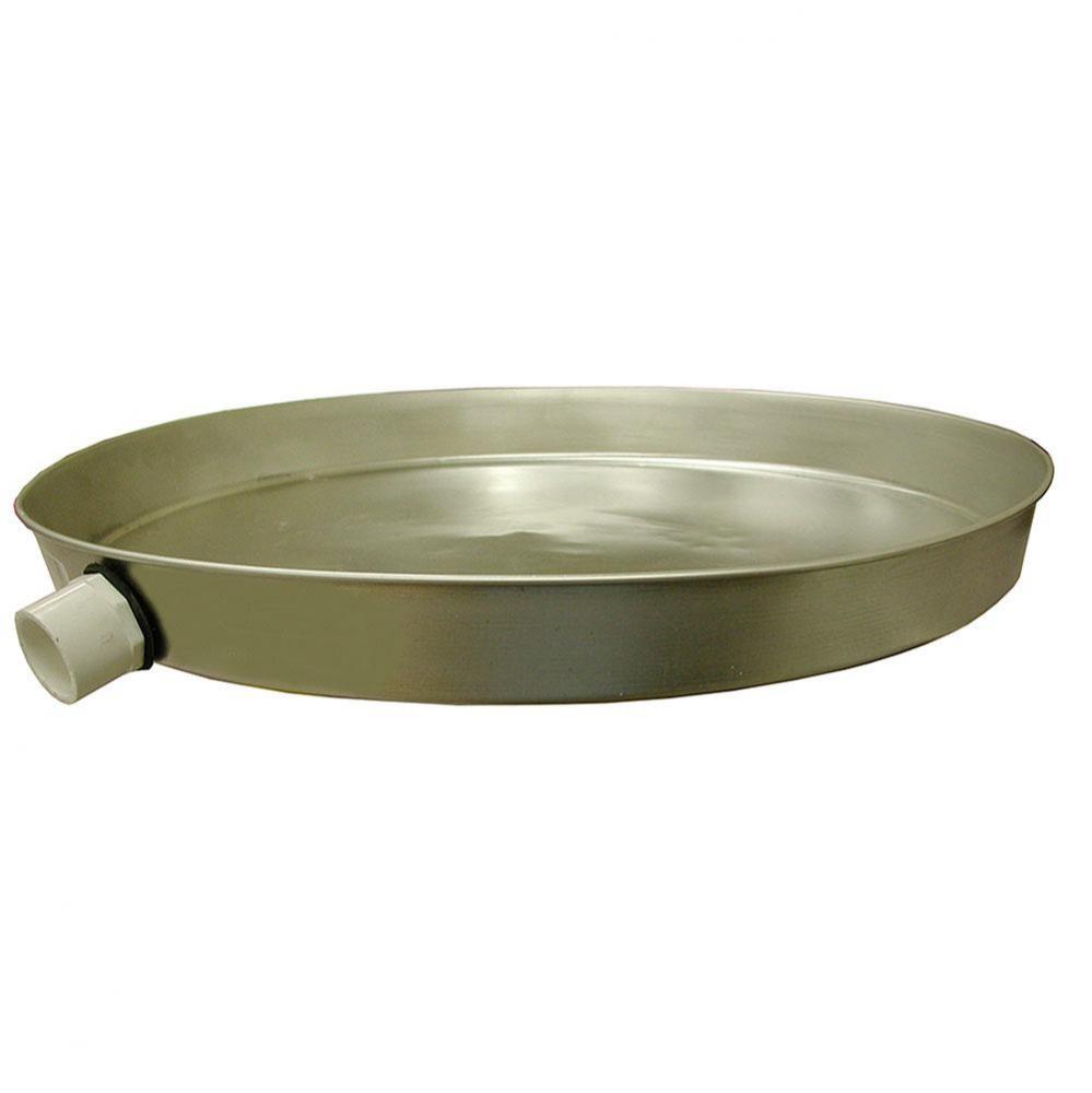 24'' Round Aluminum Water Heater Pan