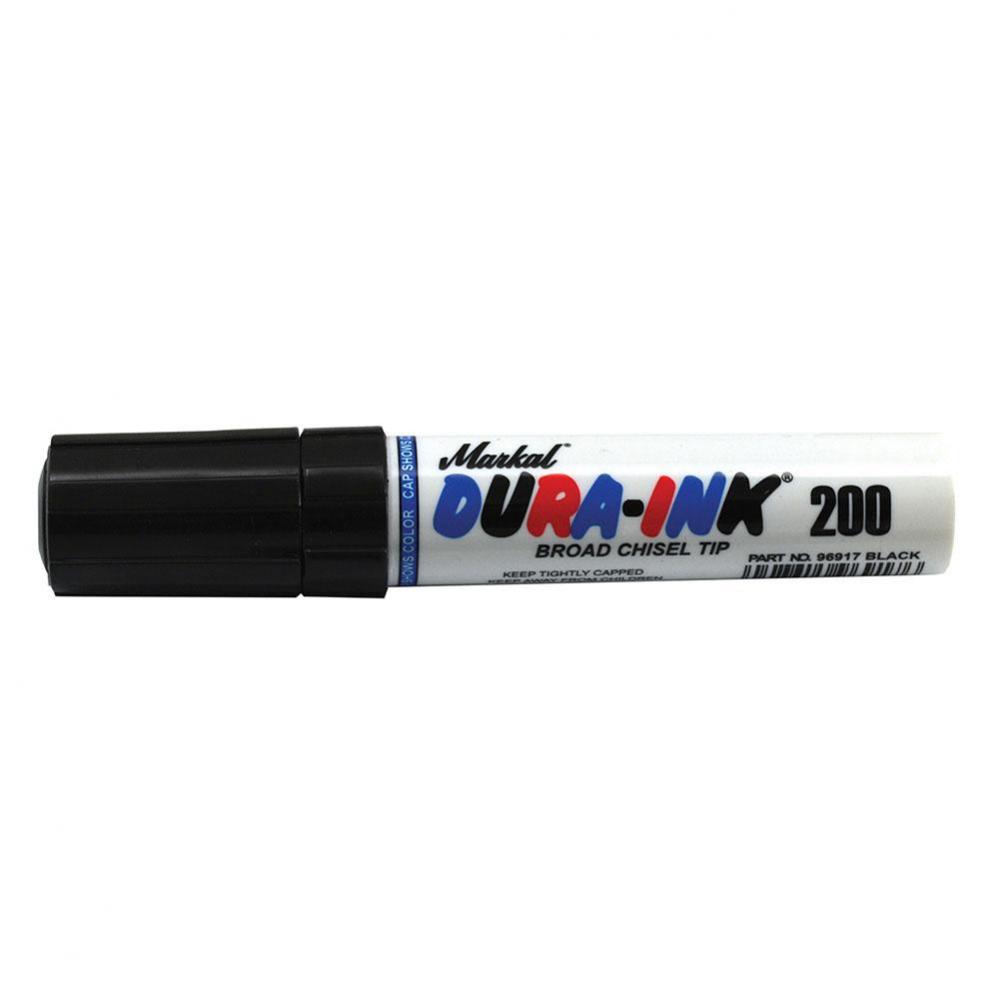 Black Dura Ink 200 Marker