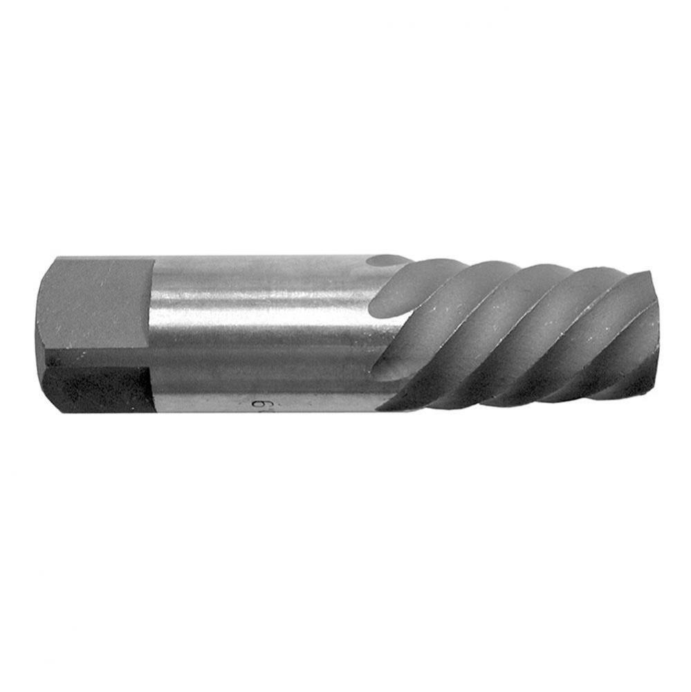 Nipple and Screw Extractor, 1/4'' Pipe Size, 19/64'' Drill Size, 3/8'&apo