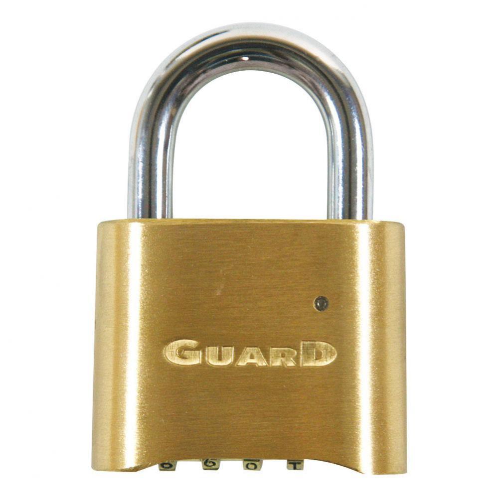 4 DIAL COMBINATION PADLOCK