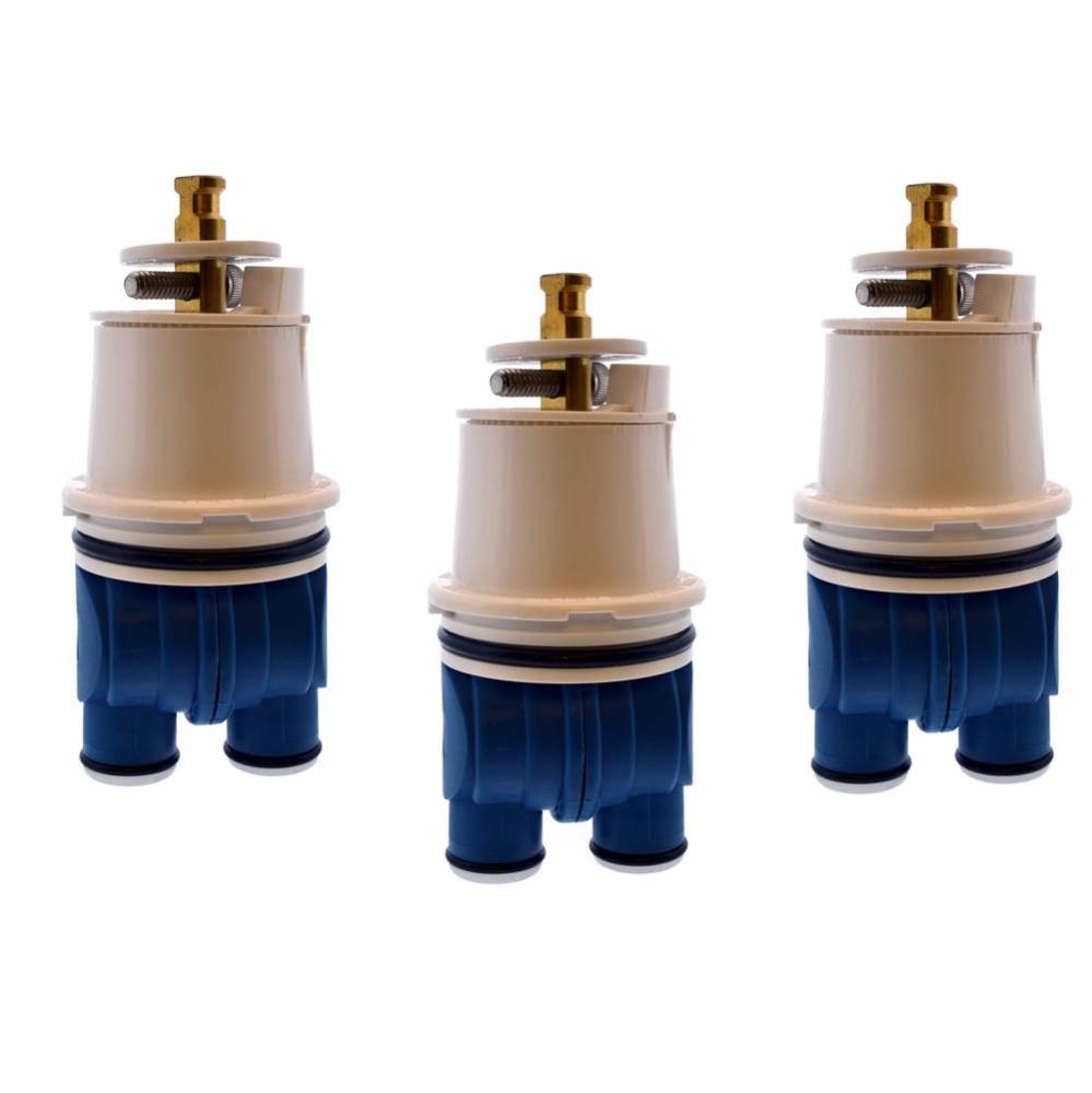 Pressure Balanced Tub/Shower Cartridge fits Delta Monitor, 4'' Overall Length, Pack of 3