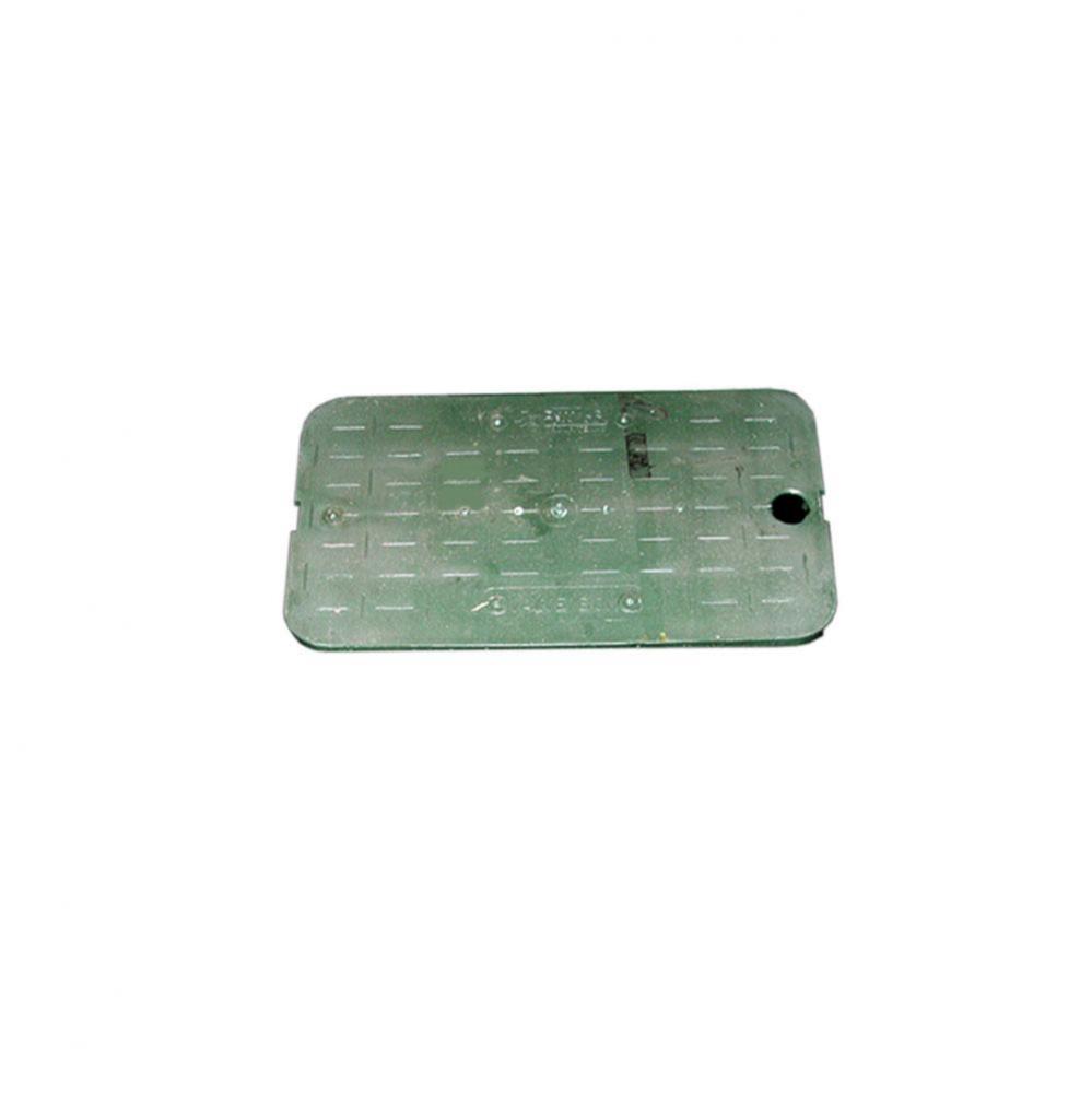 10'' Green Snap-In Lid for Economy Meter Box