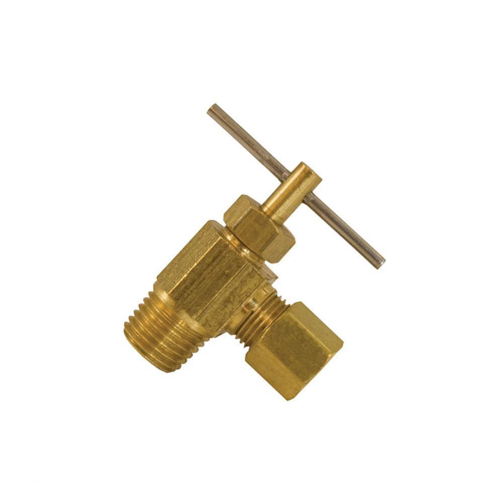 1/4'' x 1/8'' Angle Compression Needle Valve