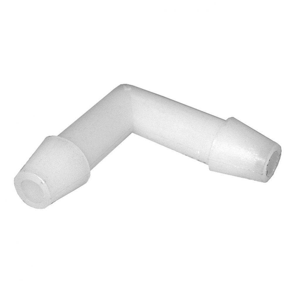 1/4'' x 1/4''90degree Nylon Hose Barb Elbow