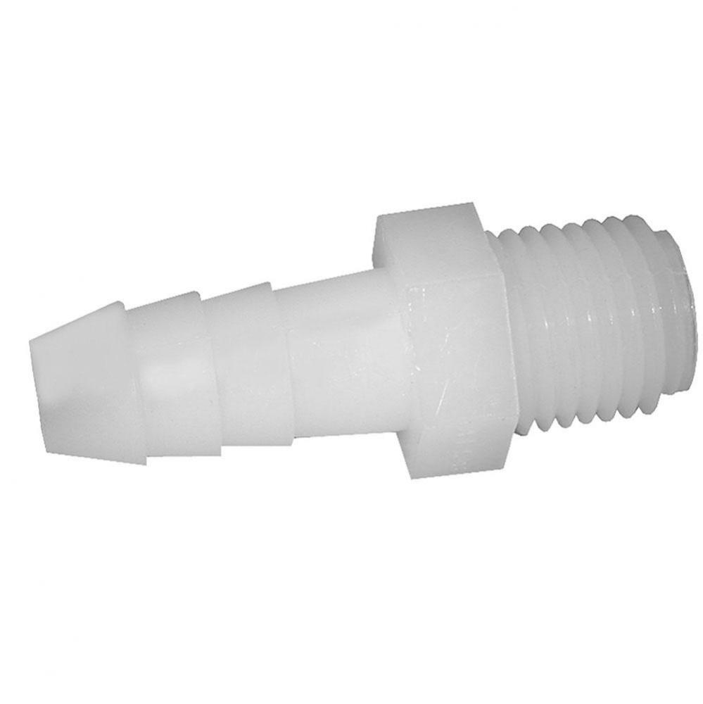 1/4'' x 3/8'' Nylon Hose Barb Adapter