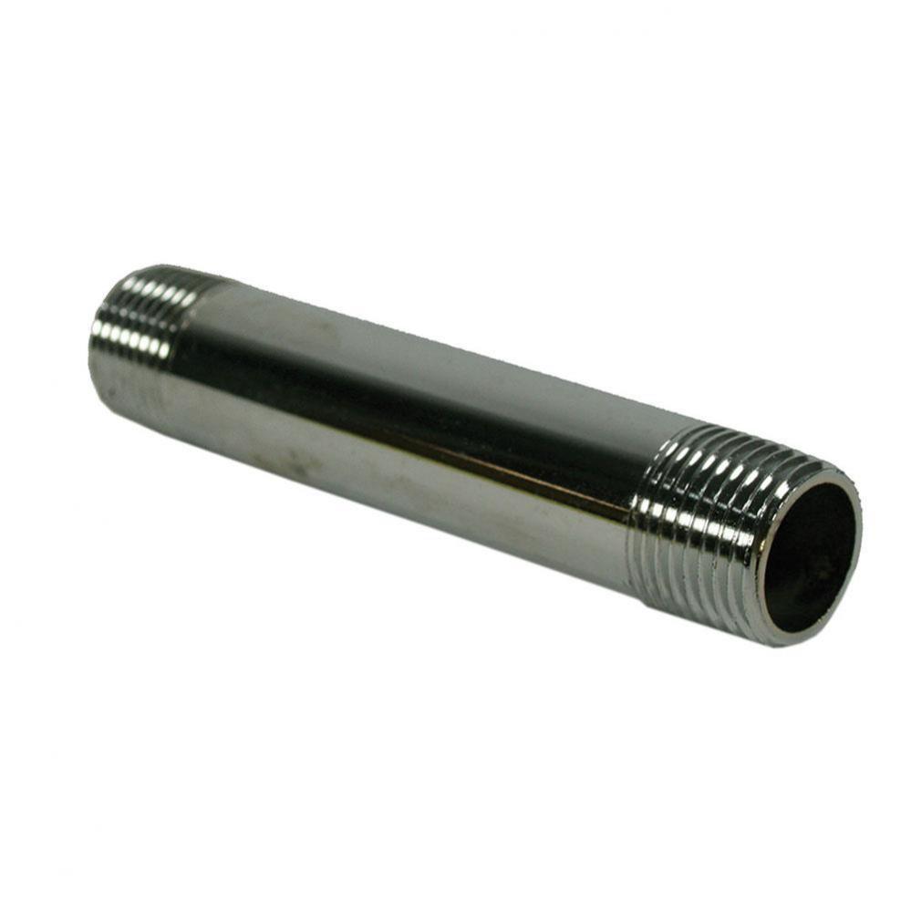 1/2'' x 2'' Chrome Plated Nipple and Pipe Length, Lead Free