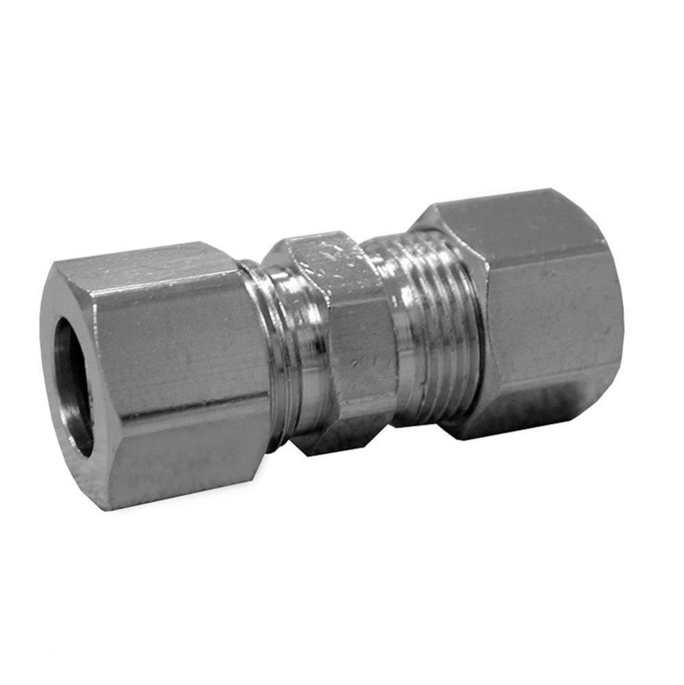 3/8'' Chrome Plated Compression Union, Lead Free