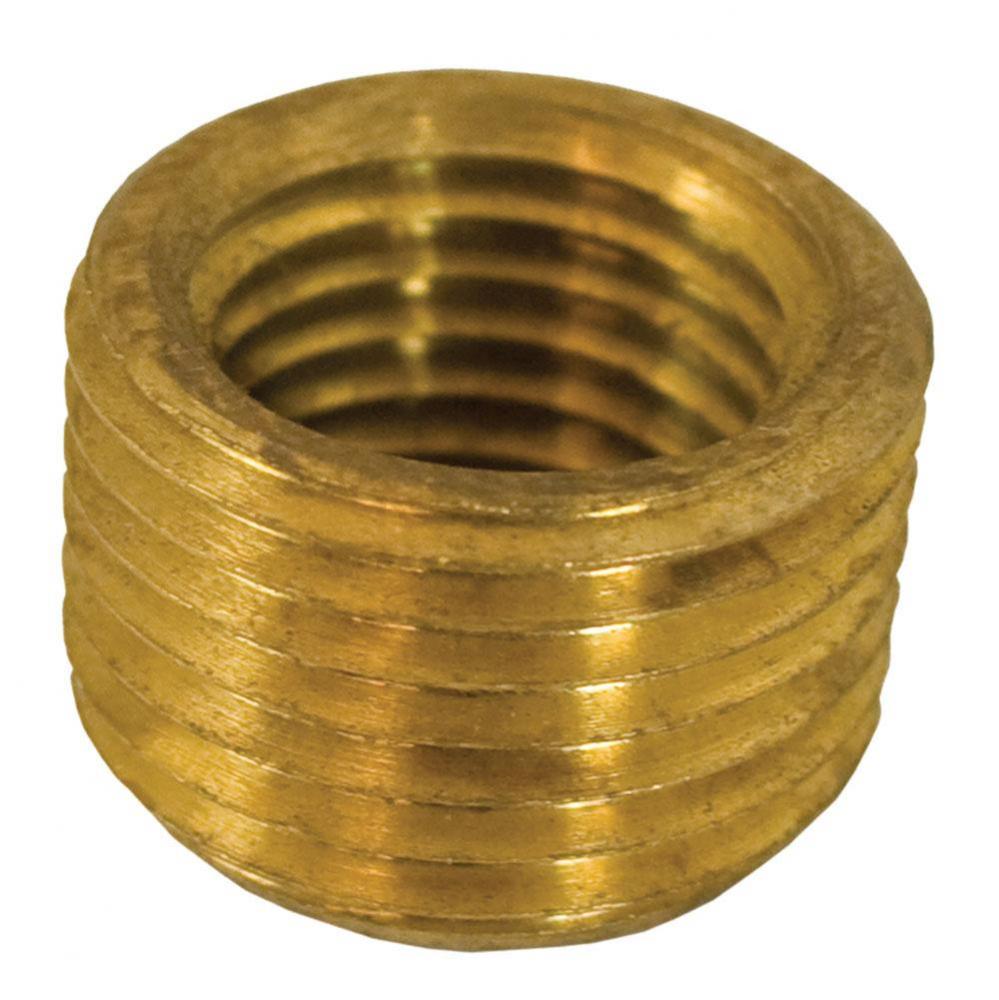 3/4'' x 1/2'' Yellow Brass Face Bushing