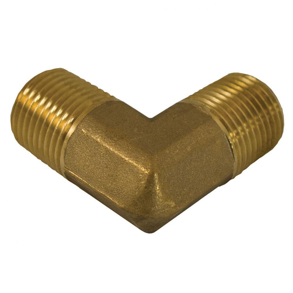 1/2'' 90degree Yellow Brass Male Elbow