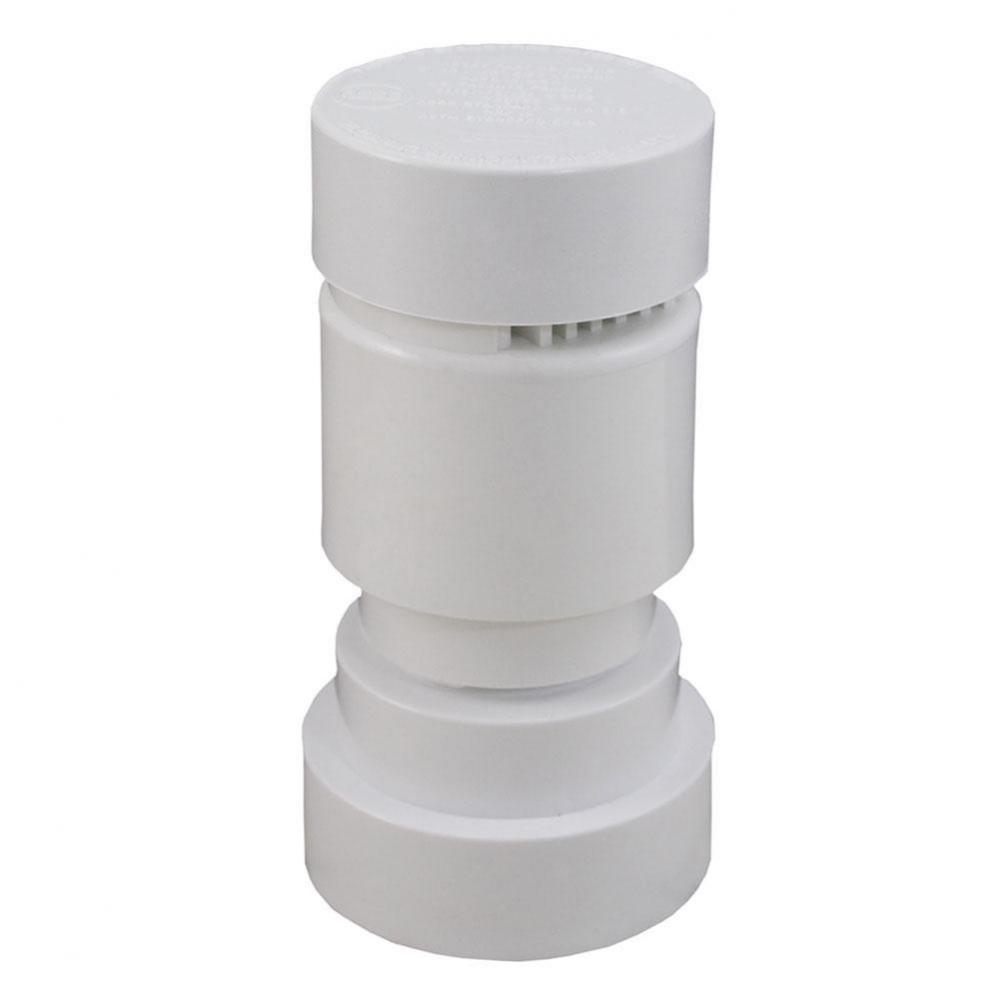 PVC Plumb Aire Air Vent with Adapter