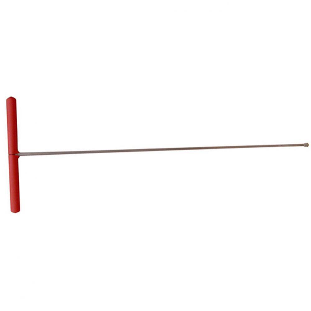 4'' Steel Probing Rod with Ball Point
