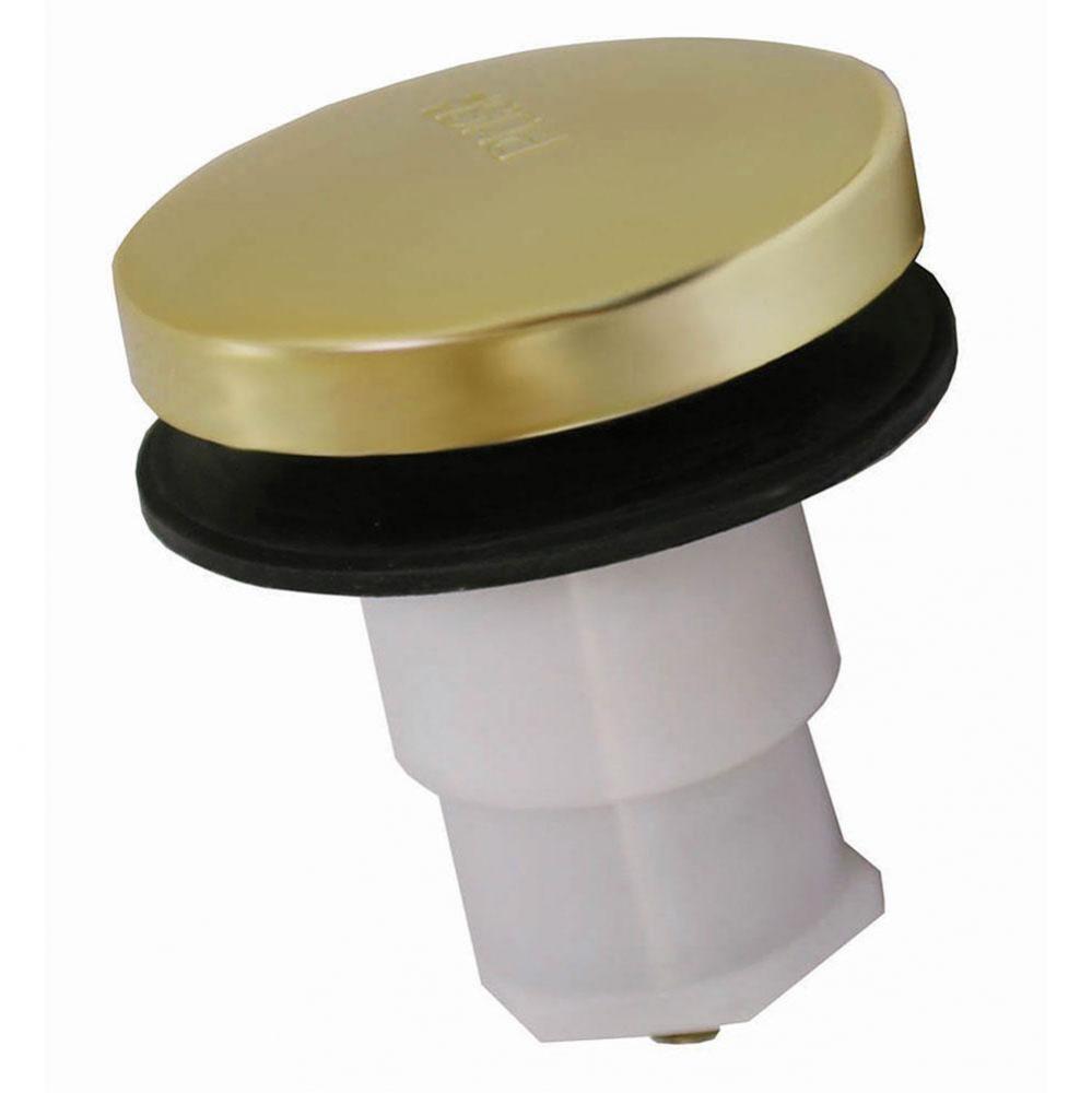 Polished Brass 5/16'' Toe Touch Tub Drain Cartridge