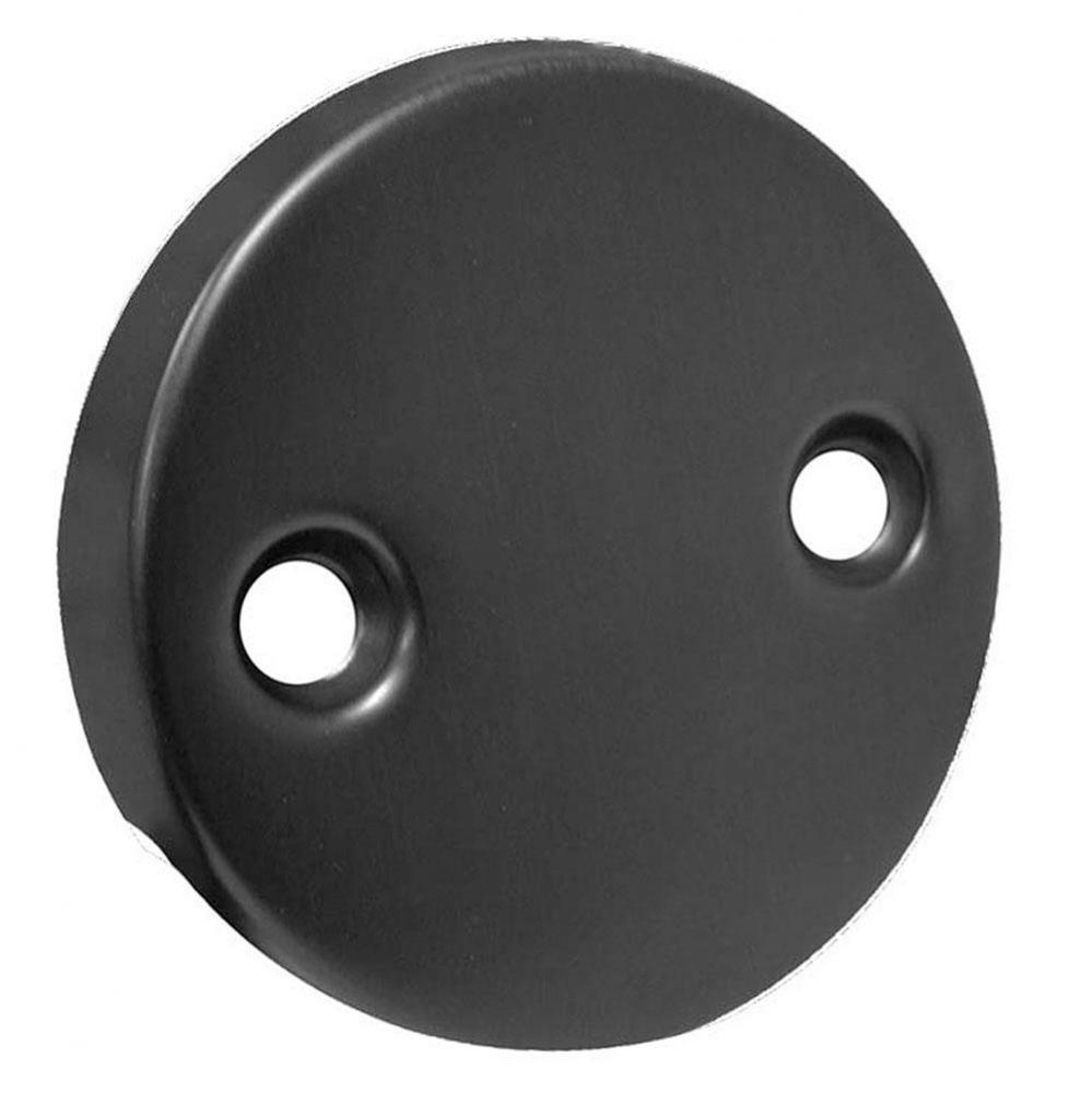 Oil Rubbed Bronze Two-Hole Waste and Overflow Faceplate