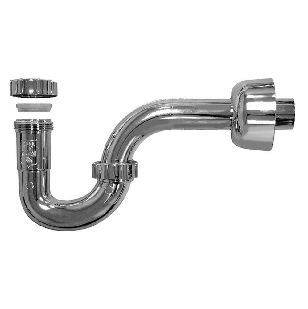 1-1/4'' Chrome Plated PVC P-Trap