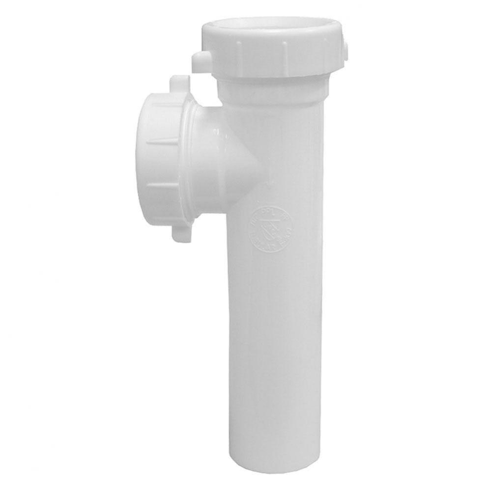 1-1/2'' PVC Slip Joint End Outlet Tee Only with Baffle