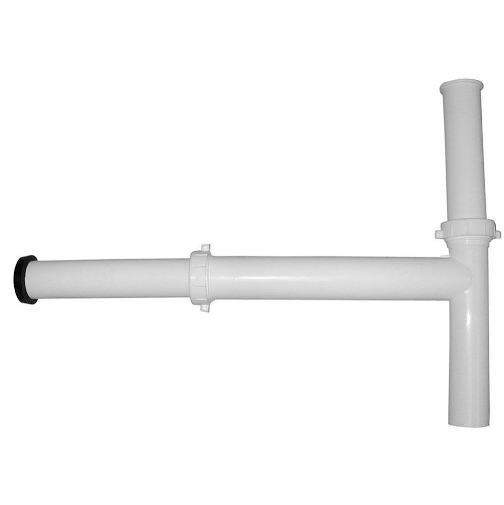 1-1/2'' x 16'' PVC Direct Connection Disposer Kit with Adjustable Arm