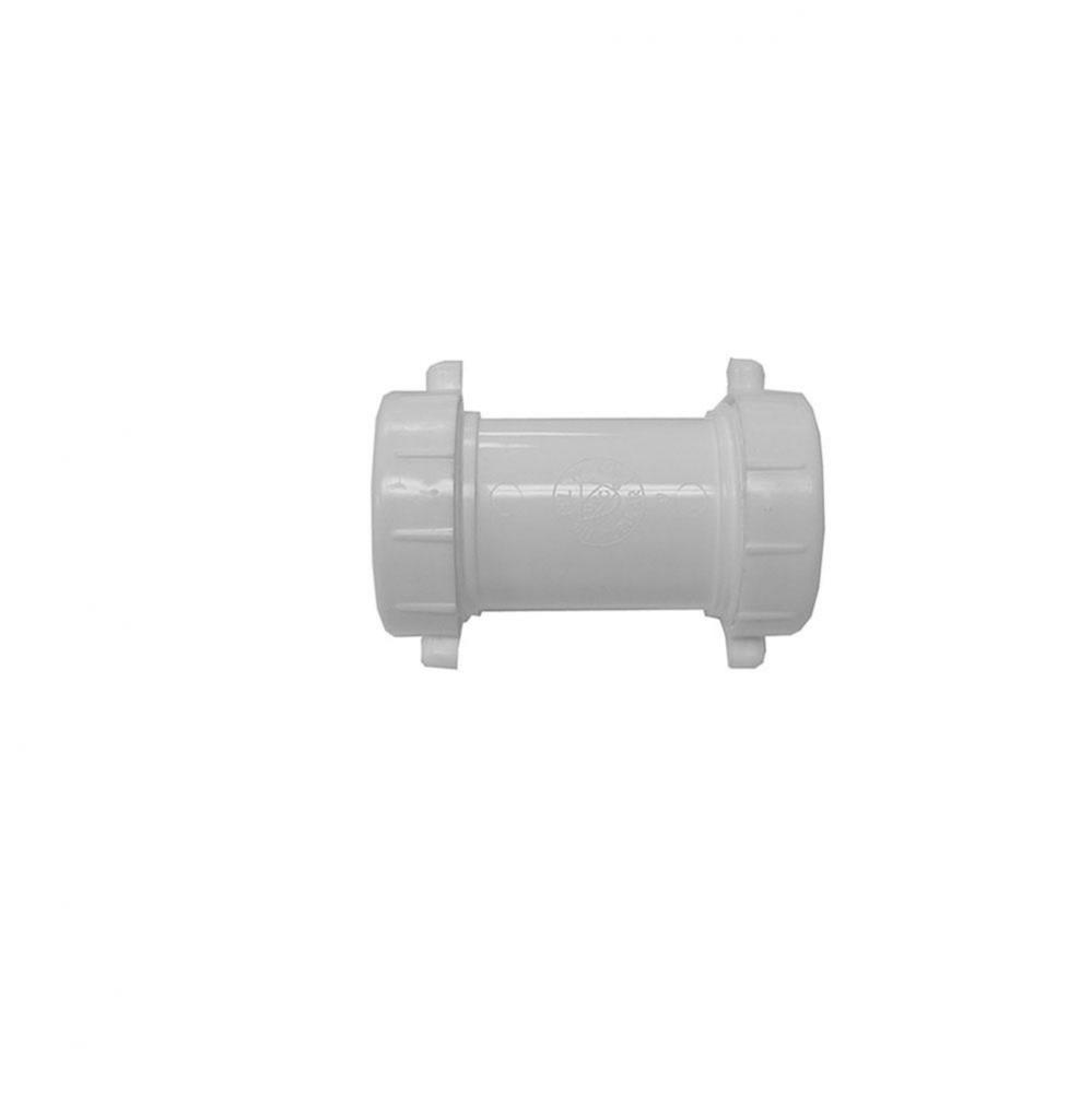 1-1/2'' PVC Double Slip Coupling Fitting