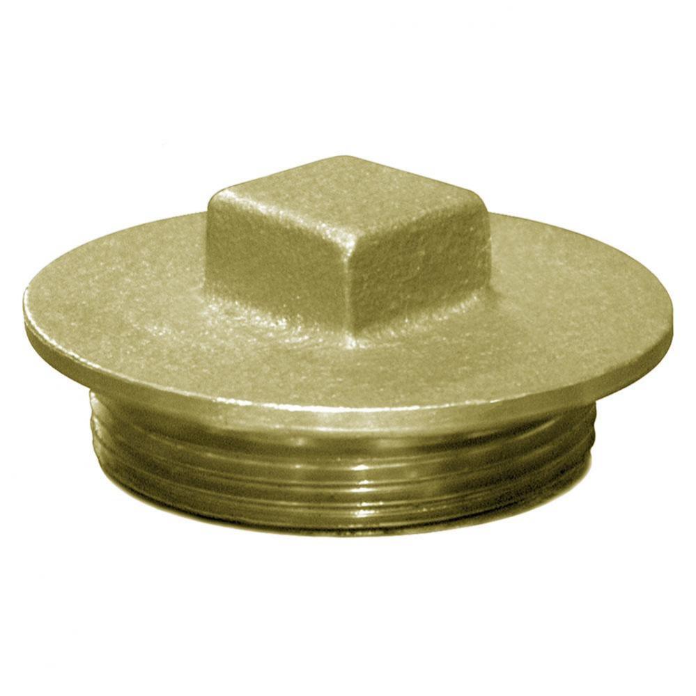 1-1/2'' New Orleans Code Brass Plug 1-13/16'' OD